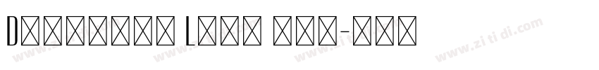 Designer Love one字体转换